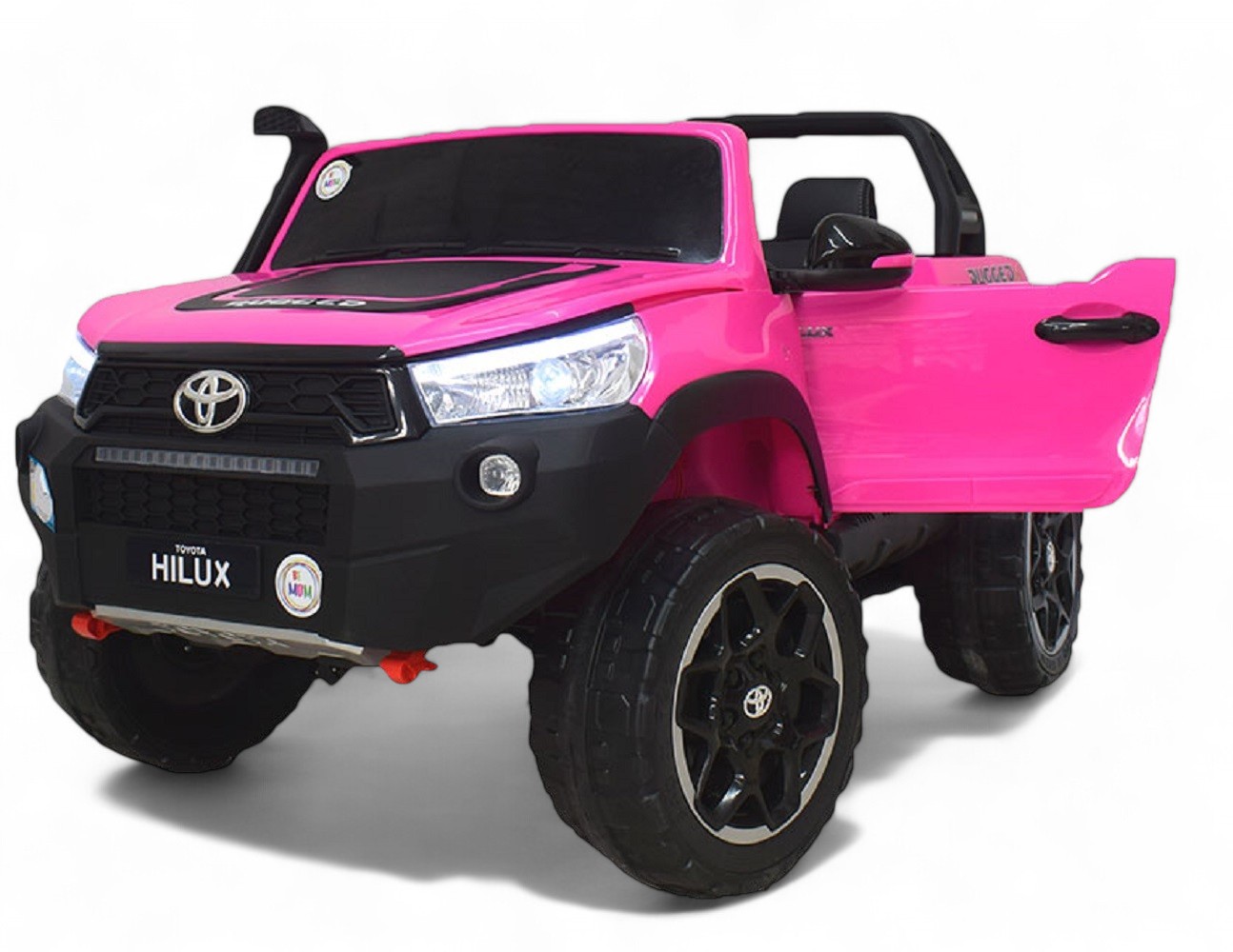 Carro Eléctrico Campero Toyota Hilux 1-9 Años FUCSIA - Imagen 2