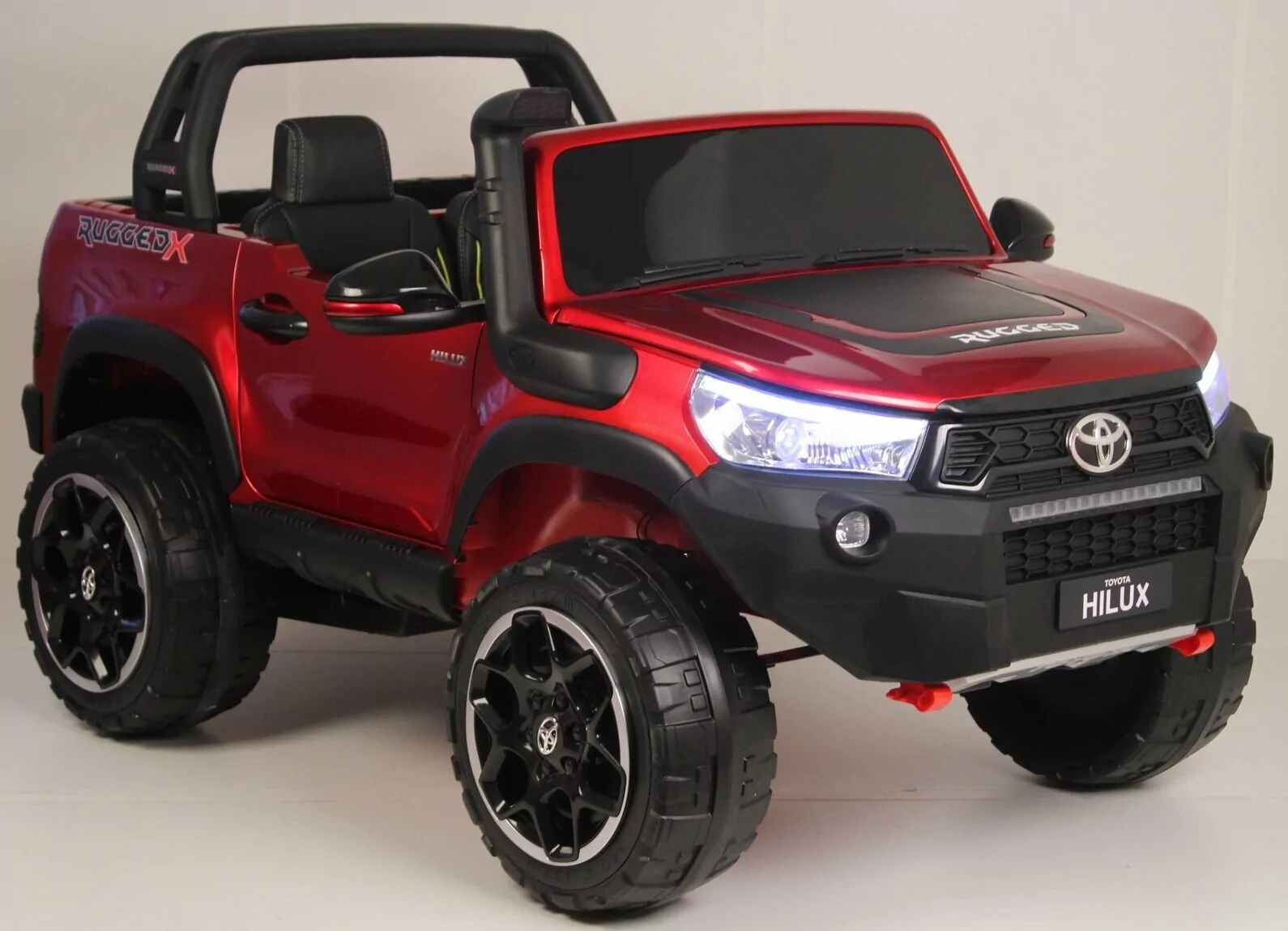 Carro Eléctrico Campero Toyota Hilux 1-9 Años Rojo - Imagen 5