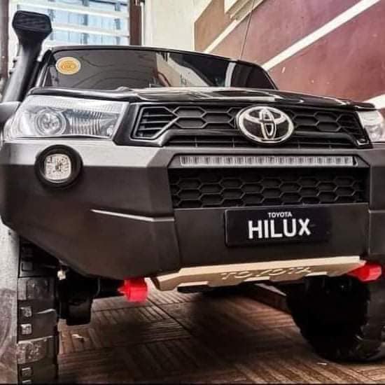 Carro Eléctrico Campero Toyota Hilux 1-9 Años NEGRO - Imagen 9