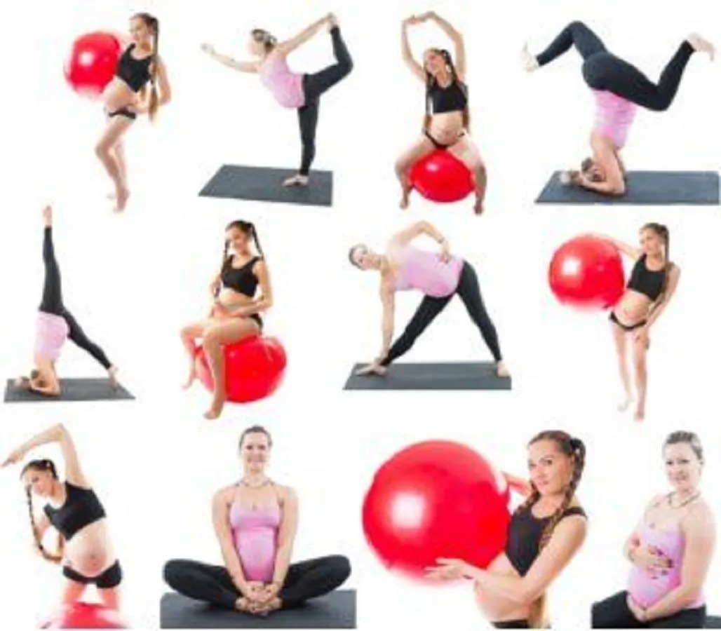 Yoga Balón Pilates Pelota Bola Gimnasia Gestacíon 65 Cm - Imagen 3