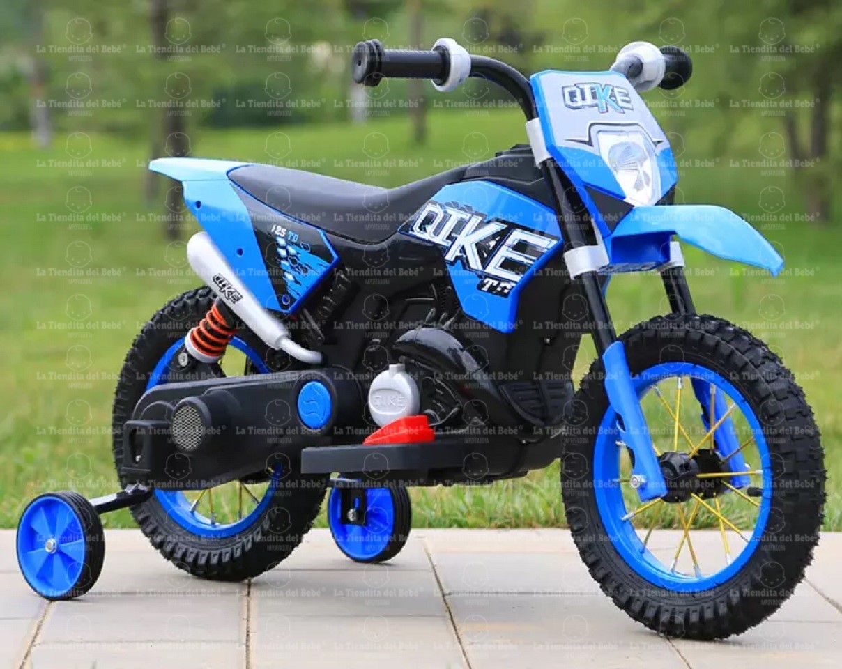 Moto Infantil Bebe Montable Batería Eléctrica Enduro Ref. Kike AZUL 1 a 4 Años ( MEGA OFERTA 2025 - 2026 ) - Imagen 2