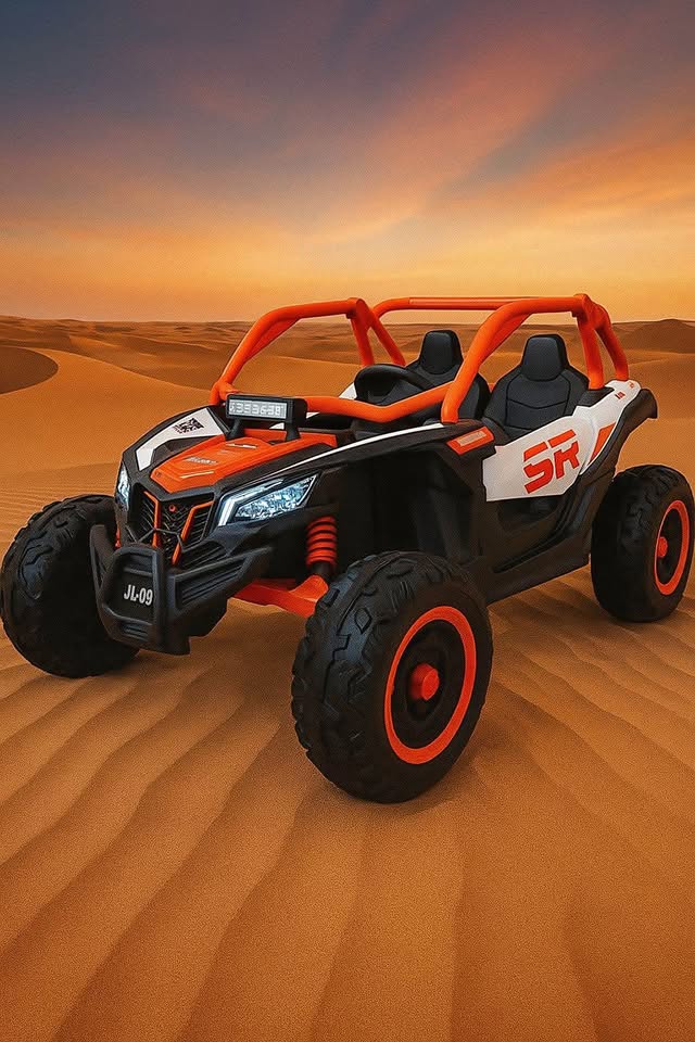 Carro Infantil Batería Eléctrico Campero Todo Terreno 1-12 AÑOS SR- RACING - Imagen 4