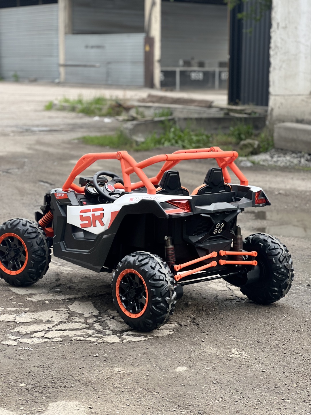 Carro Infantil Batería Eléctrico Campero Todo Terreno 1-12 AÑOS SR- RACING - Imagen 12