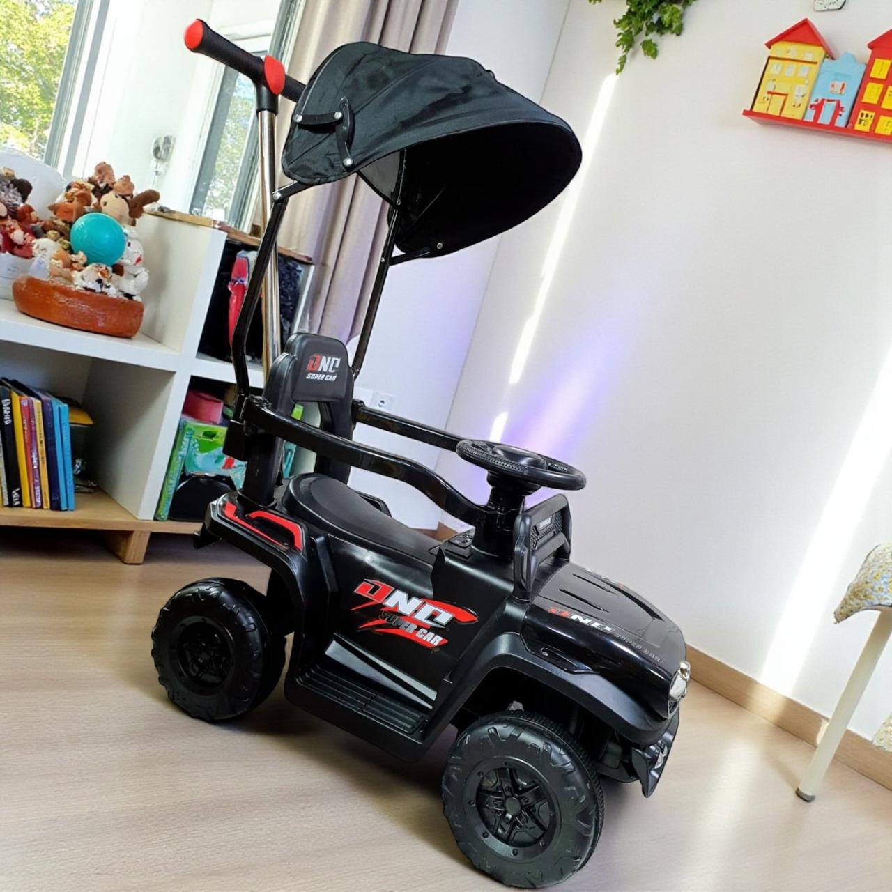 Carro Montable Bebe Paseador Musical Juguete 1-5 años MERCEDES NEGRO - Imagen 3