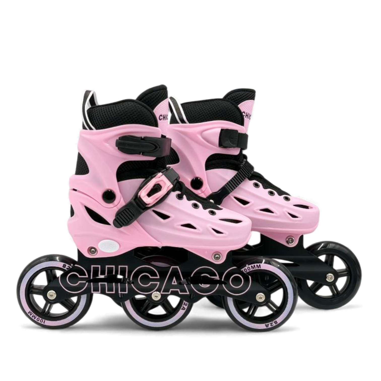 Patines Profesionales Niño Niña Deporte Infantil Tallas 28-37 ROSADO - Imagen 3