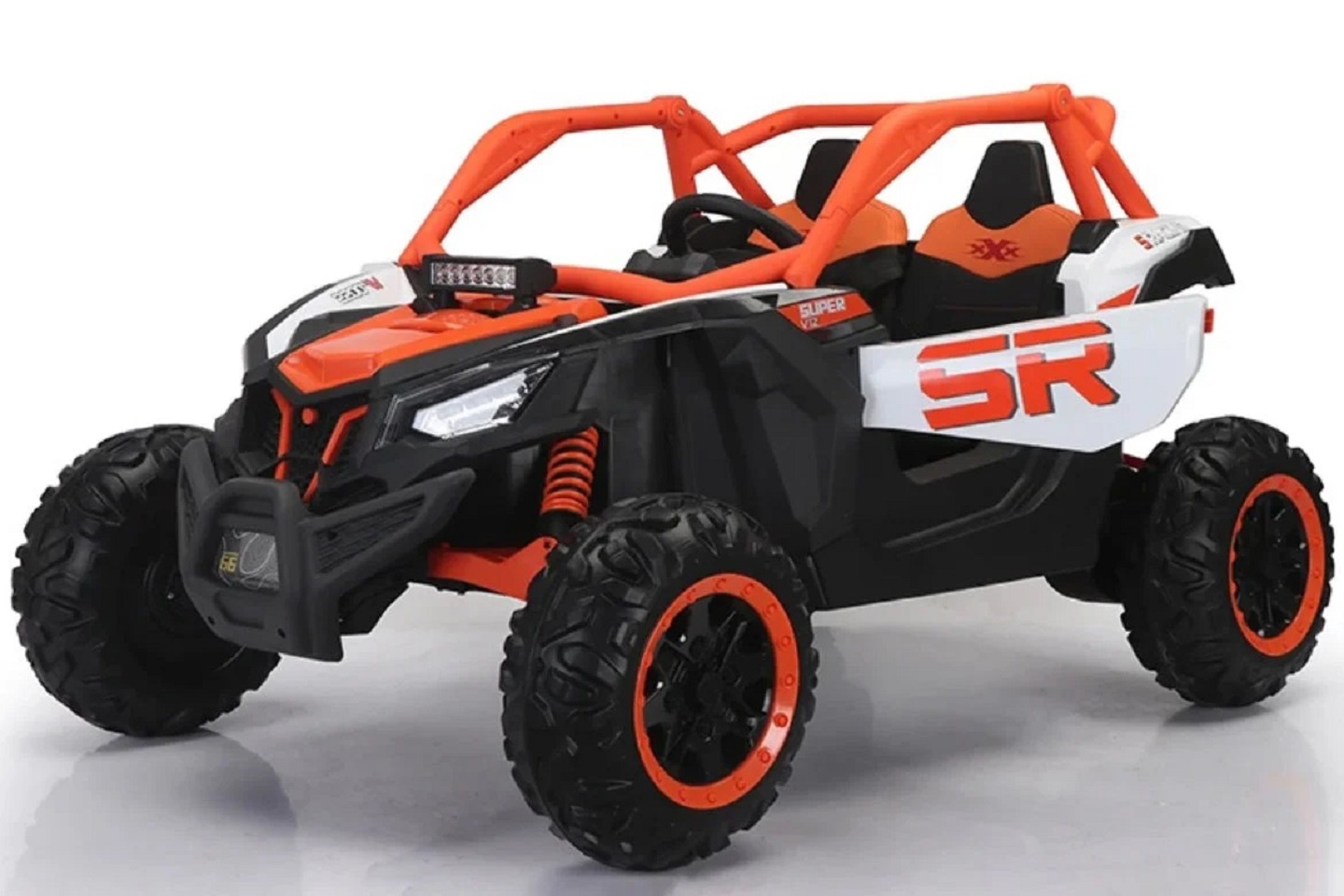 Carro Infantil Batería Eléctrico Campero Todo Terreno 1-12 AÑOS SR- RACING - Imagen 3