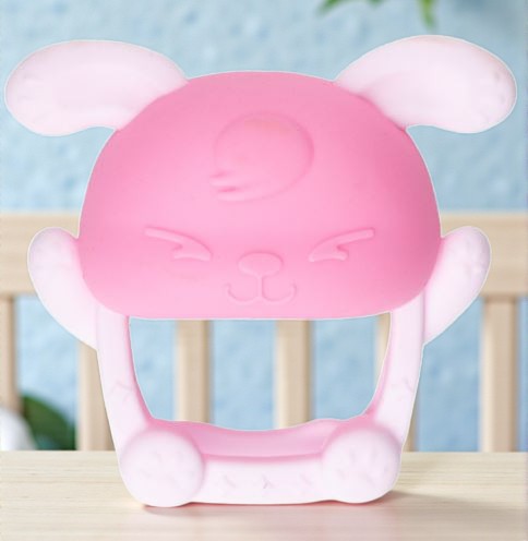 Rascaencias Mordedor De Silicona Diseño Conejito Boogy - Imagen 3