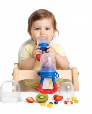 Dispensador Alimentos Bebe Frutas Verduras Anti Ahogo Ref: B-19651 - Imagen 2