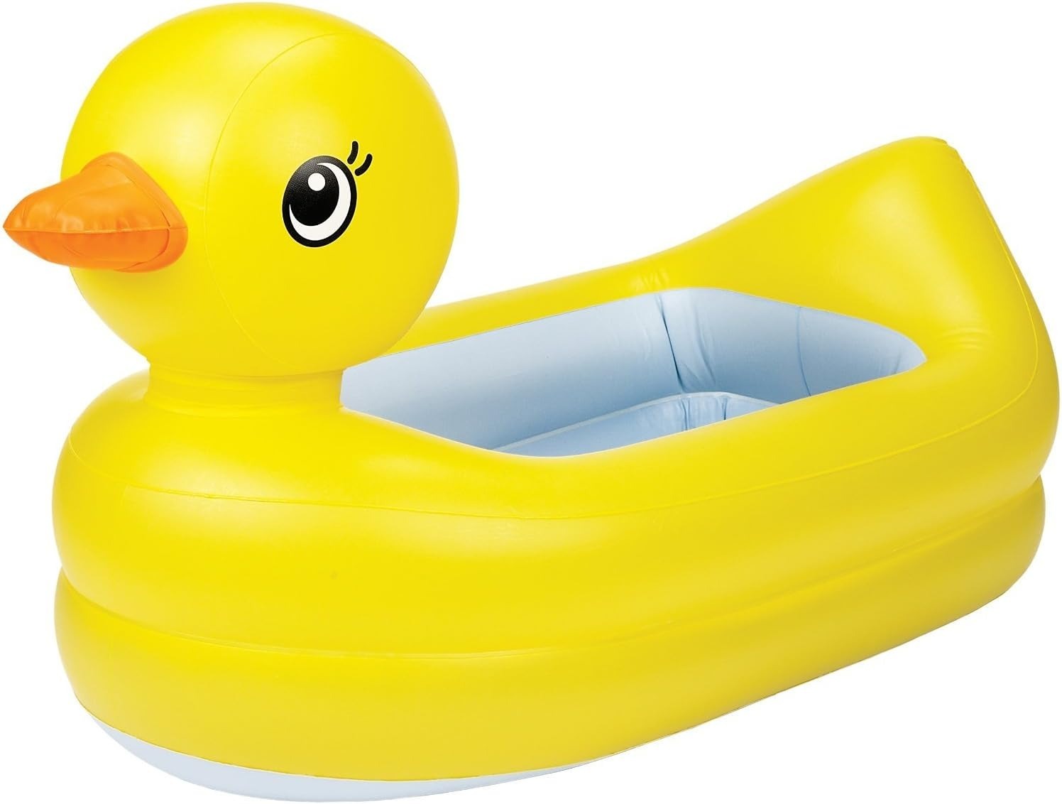 Bañera Inflable Para Bebes Y Niños Portatil Diseño Pato Amarillo Pato - Imagen 14