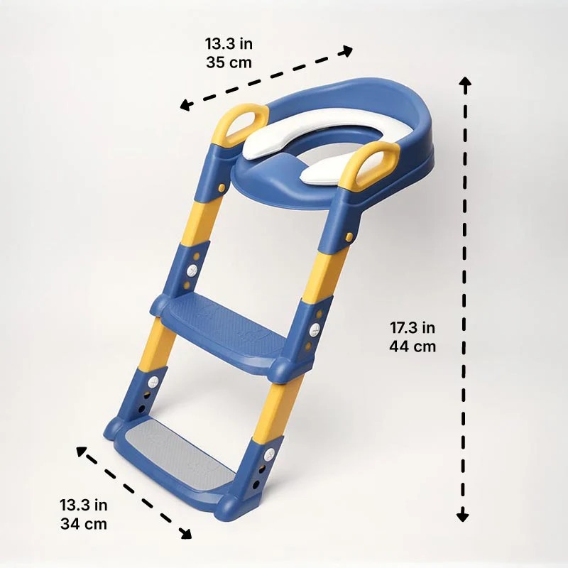 Escalera Baño Niños Asiento De Inodoro Infantil Unisex - Imagen 3