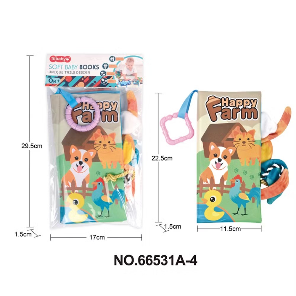 Libro Estimulación Temprana Bebes Niños Juguete Selva Sensorial REF:66531A-3 - Imagen 5