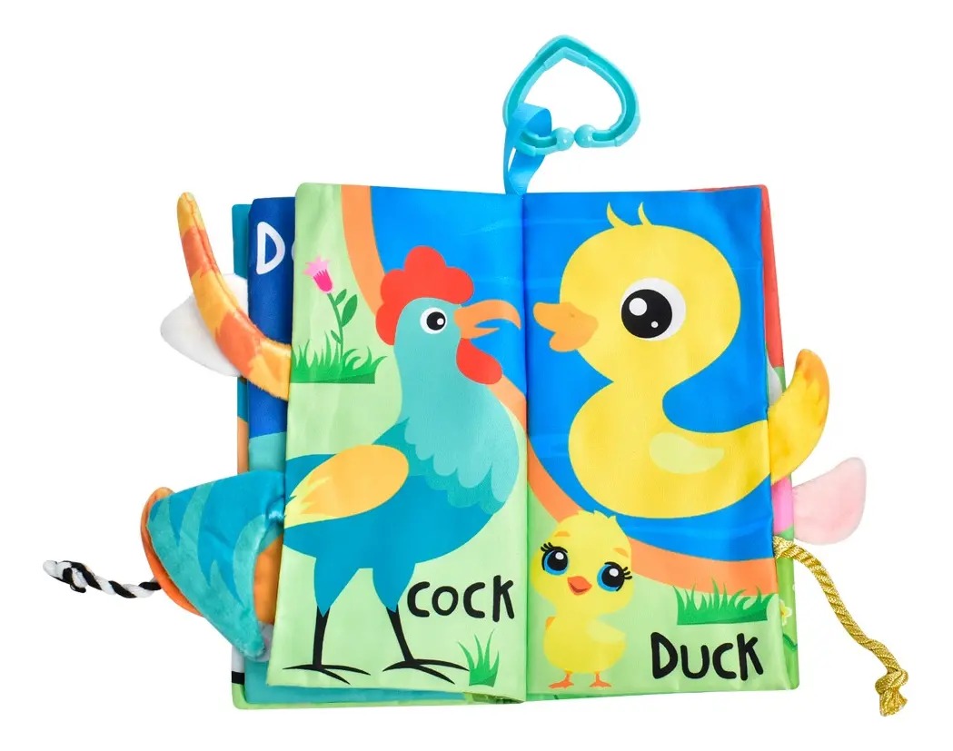 Libro Estimulación Temprana Bebes Niños Juguete Selva Sensorial REF:66531A-3 - Imagen 3