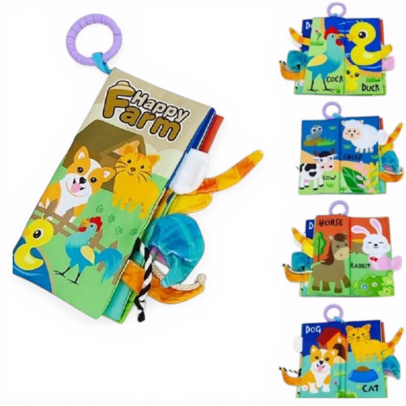 Libro Estimulación Temprana Bebes Niños Juguete Selva Sensorial REF:66531A-3 - Imagen 7