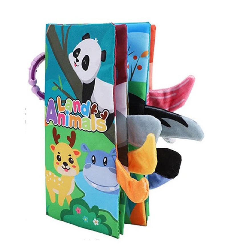 Libro Estimulación Temprana Bebes Niños Juguete Selva Sensorial REF:66531A-3 - Imagen 6