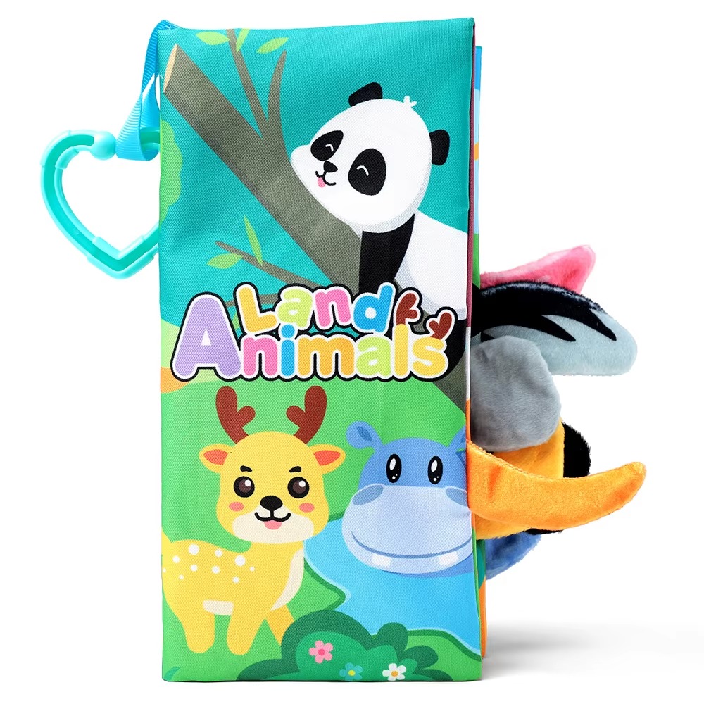 Libro Estimulación Temprana Bebes Niños Juguete Selva Sensorial REF:66531A-3 - Imagen 2