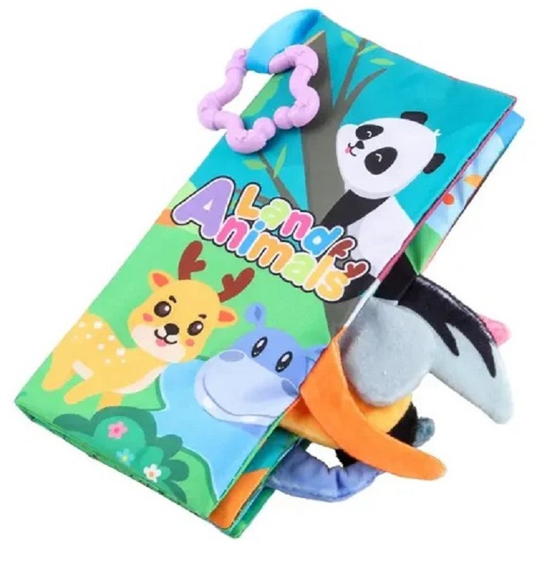 Libro Estimulación Temprana Bebes Niños Juguete Selva Sensorial REF:66531A-3 - Imagen 4