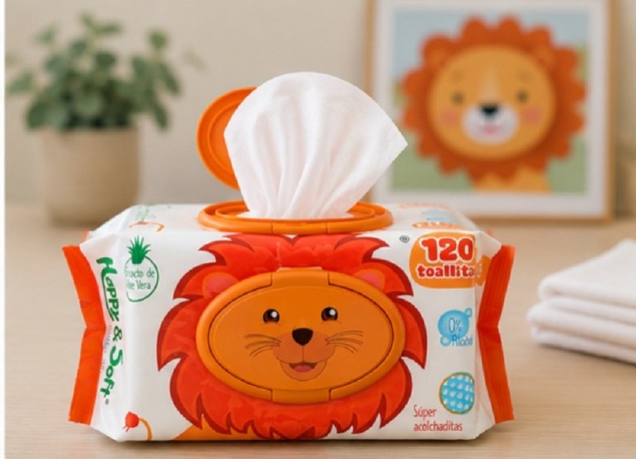 Toallitas Húmedas Happy & Soft x 120 unidades - Imagen 2
