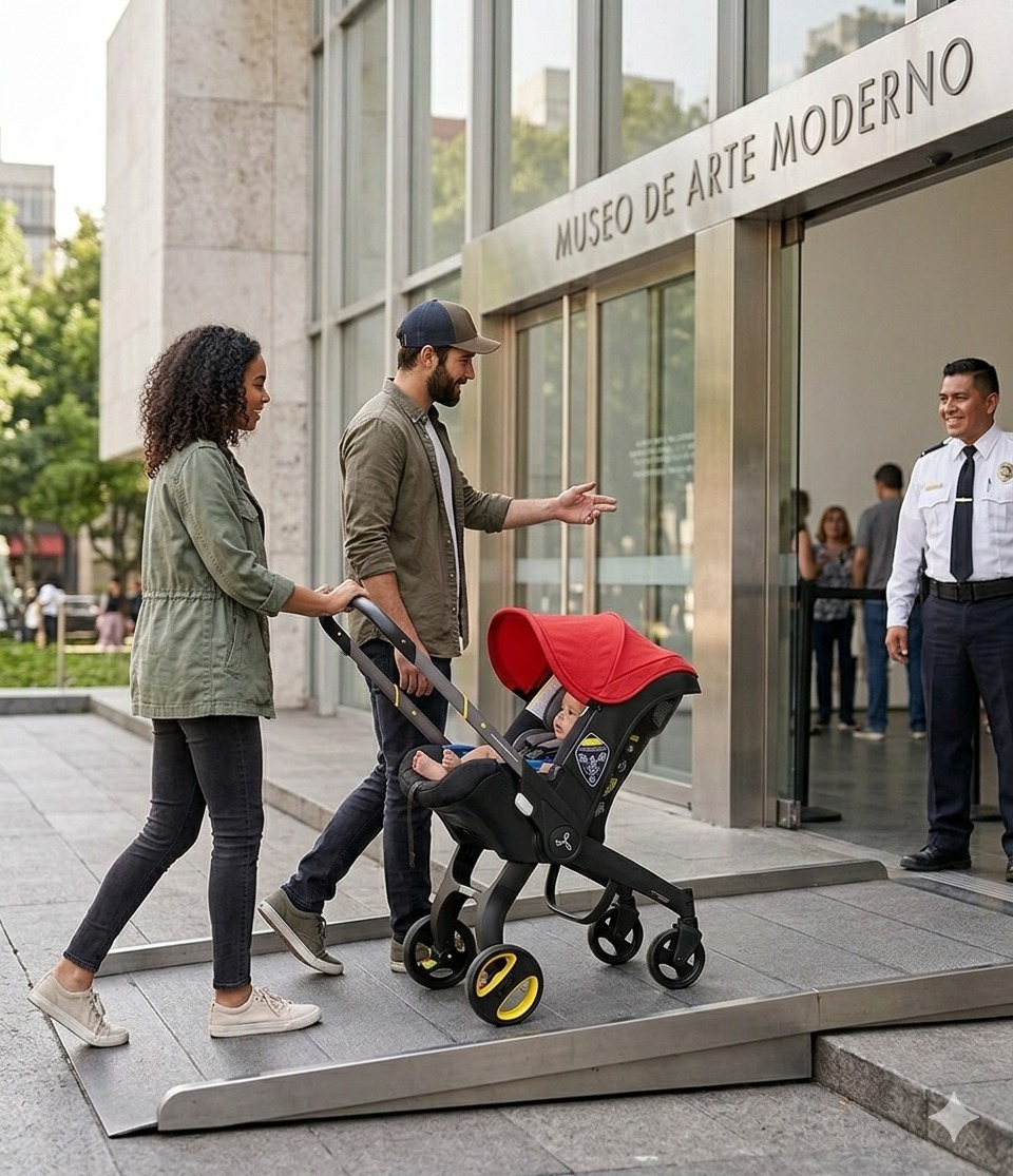 Coche Silla Carro Moisés Porta Bebe Paseador 2 en 1 / AZUL / Negro - Imagen 10