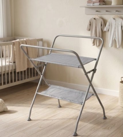 Soporte Metálico Ideal Para Bañera Plegable De Bebé - Imagen 2