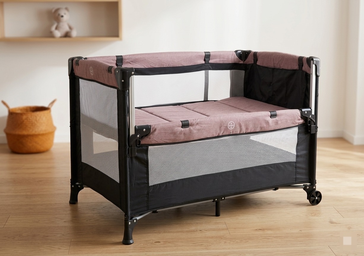Cuna Corral Bebesitos Niño Niña Habitacíon Con Mosquitero Ref Berlin - 11 - Imagen 5