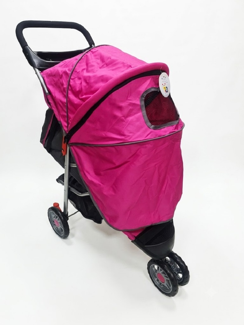 Coche Bebe Liviano Paseador Viajero Oferta Tipo 3 Ruedas fucsia