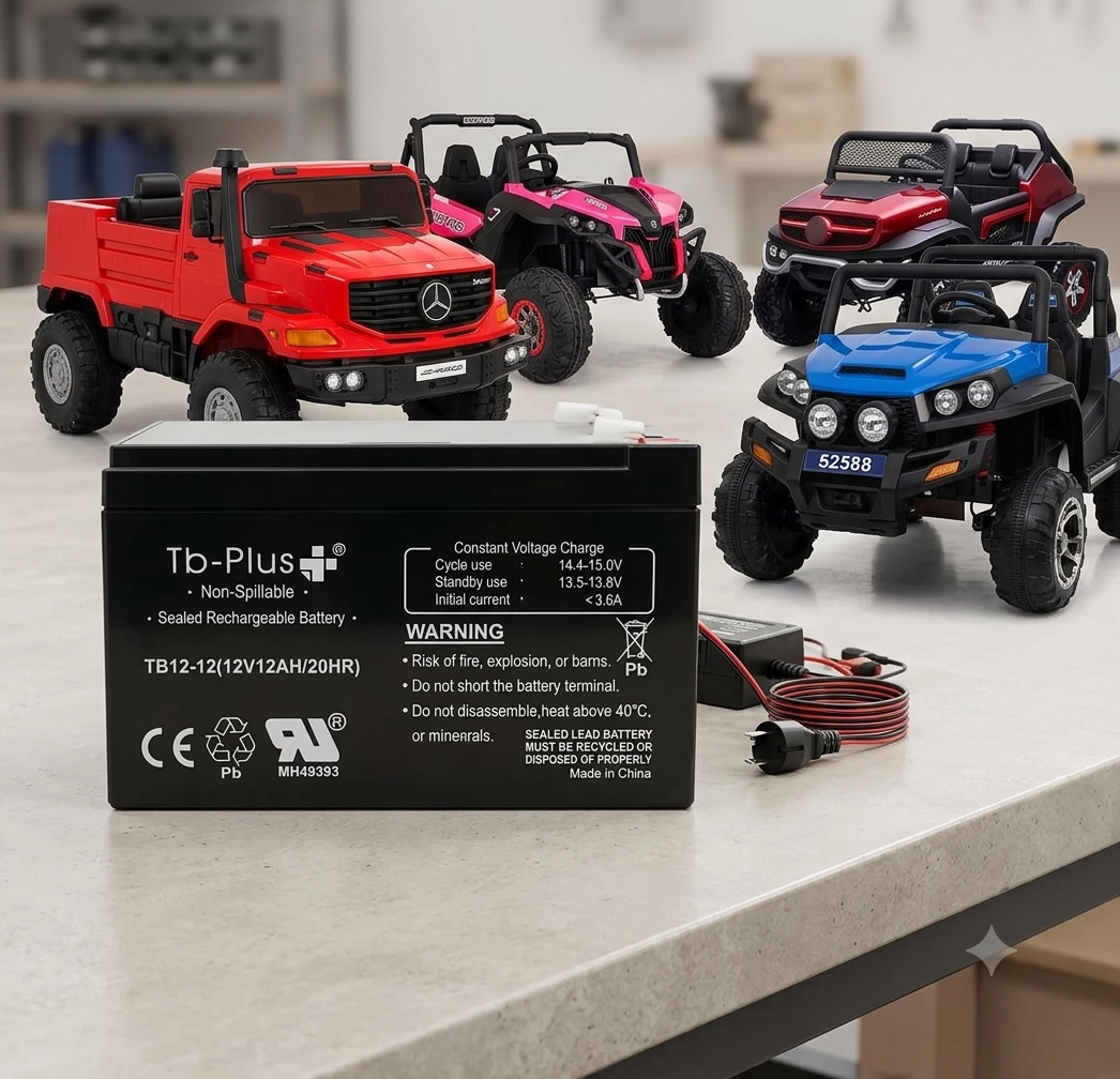 Batería 12v Para Carros De Juguete Eléctricos Montables Niño - Imagen 3