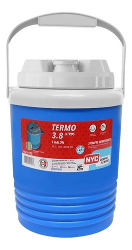Termo Agua 3.8 Litros Camping Deportes Liquido Frio - Imagen 2