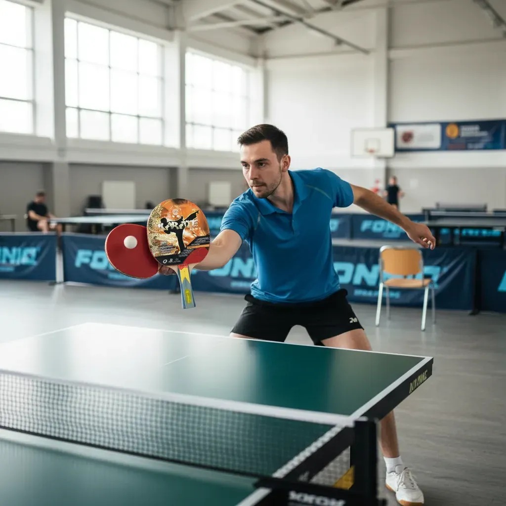 2 Raquetas Ping Pong Tenis De Mesa 4 Estrellas Raquetas - Imagen 3