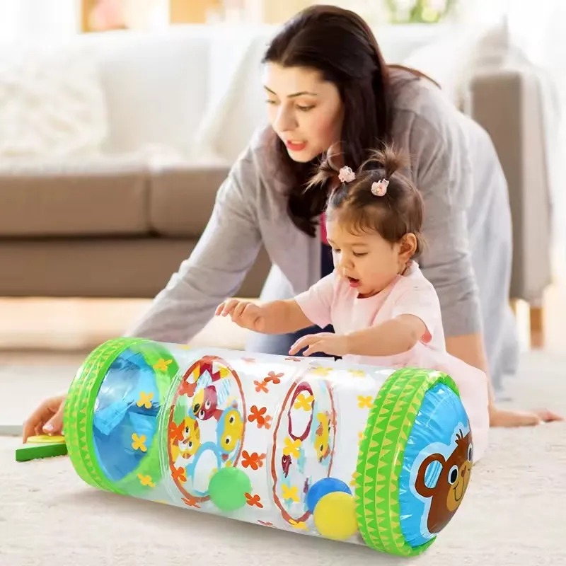 Rodillo De Gateo Inflable Estimulación Para Bebes Sensorial - Imagen 11