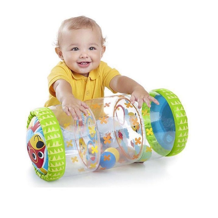 Rodillo De Gateo Inflable Estimulación Para Bebes Sensorial - Imagen 5