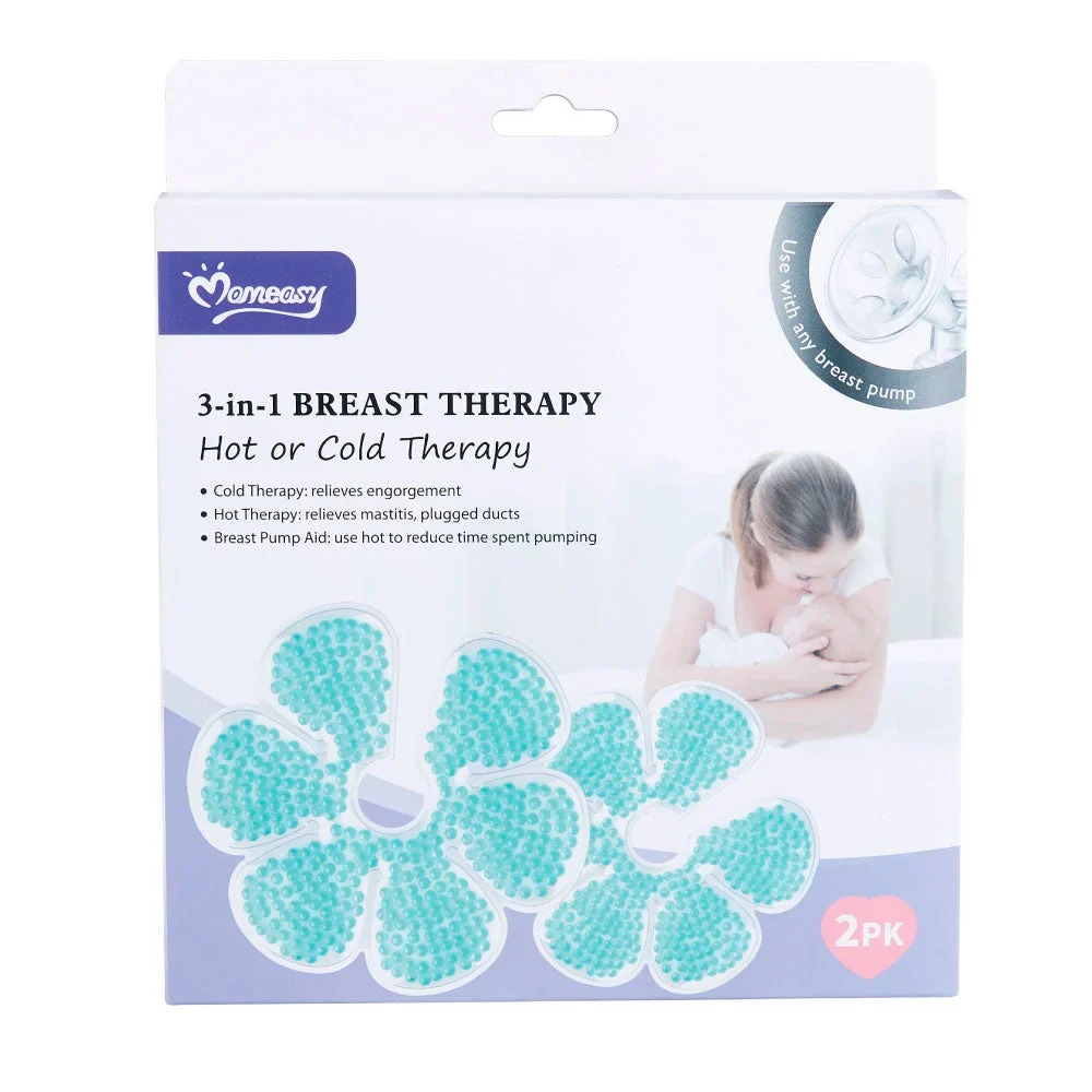 Almohadillas Gel Para Senos De Terapia Frío Calor Lactancia - Imagen 4
