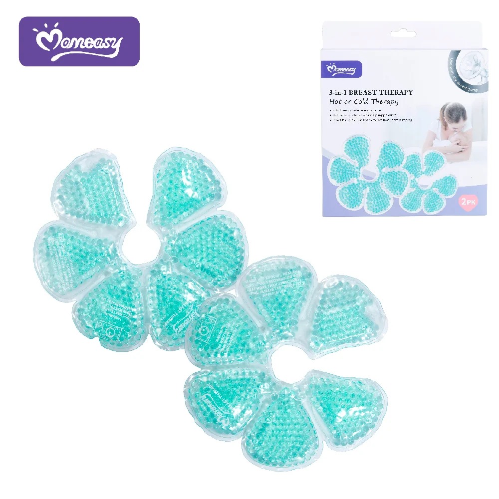 Almohadillas Gel Para Senos De Terapia Frío Calor Lactancia - Imagen 6