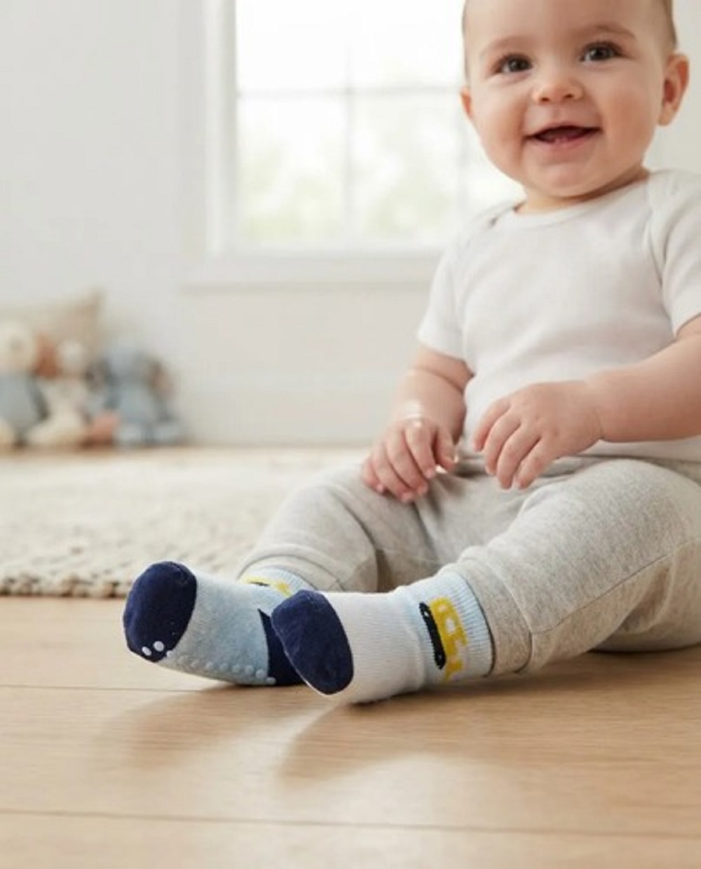 Set 3 Pares Medias Wakid's Bebé 6-18 Meses Niño-Azul. - Imagen 4