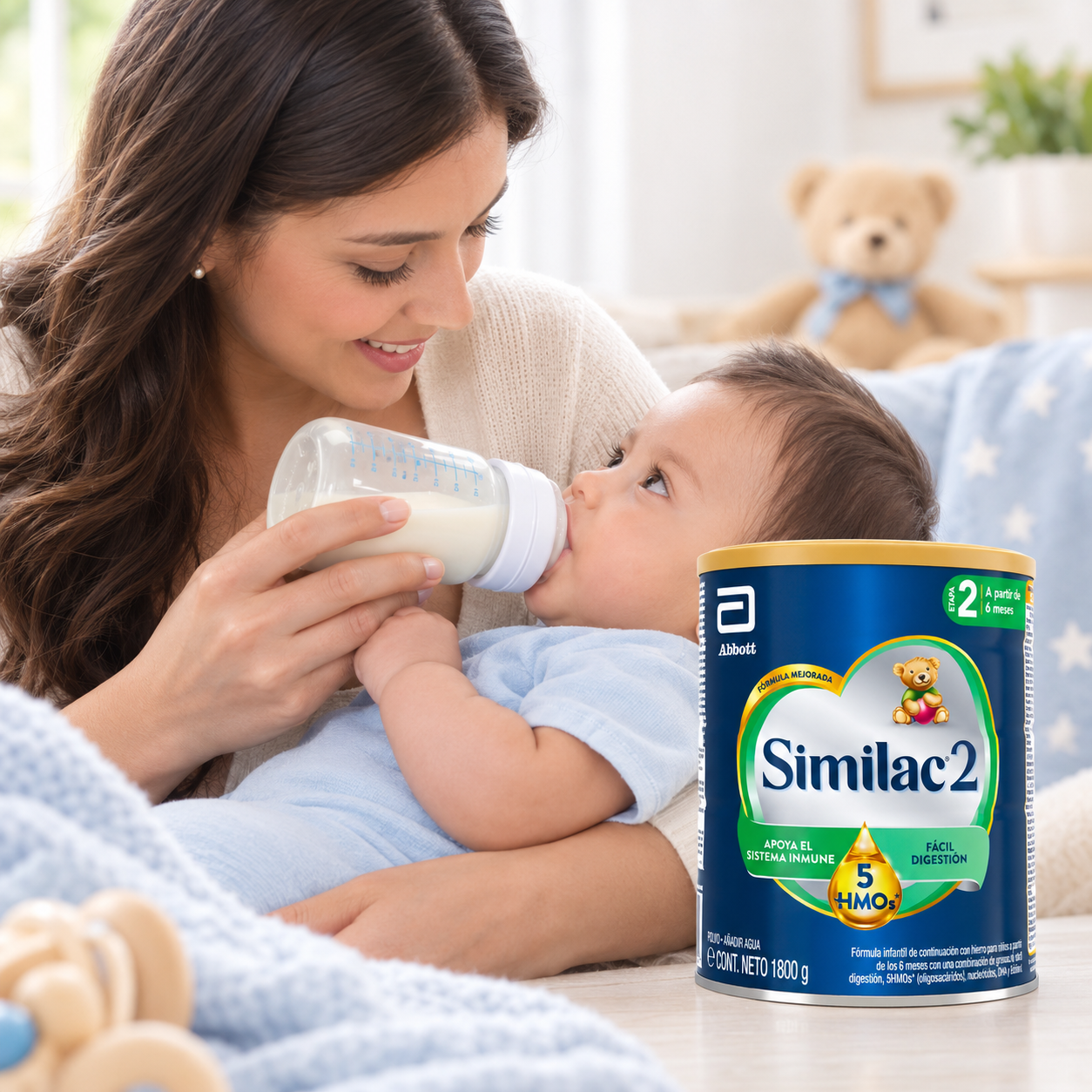 Similac Etapa 2 X 1800 Gr. formula infantil 6-12 Meses - Imagen 2