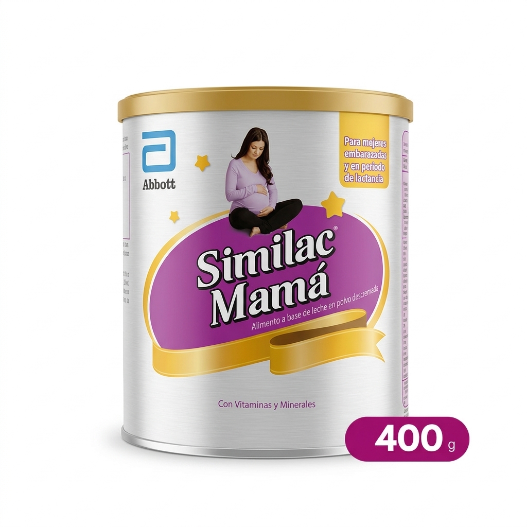 Fórmula Similac Mamá Para Madres Gestantes Y Lactantes Lata X 400gr - Imagen 7