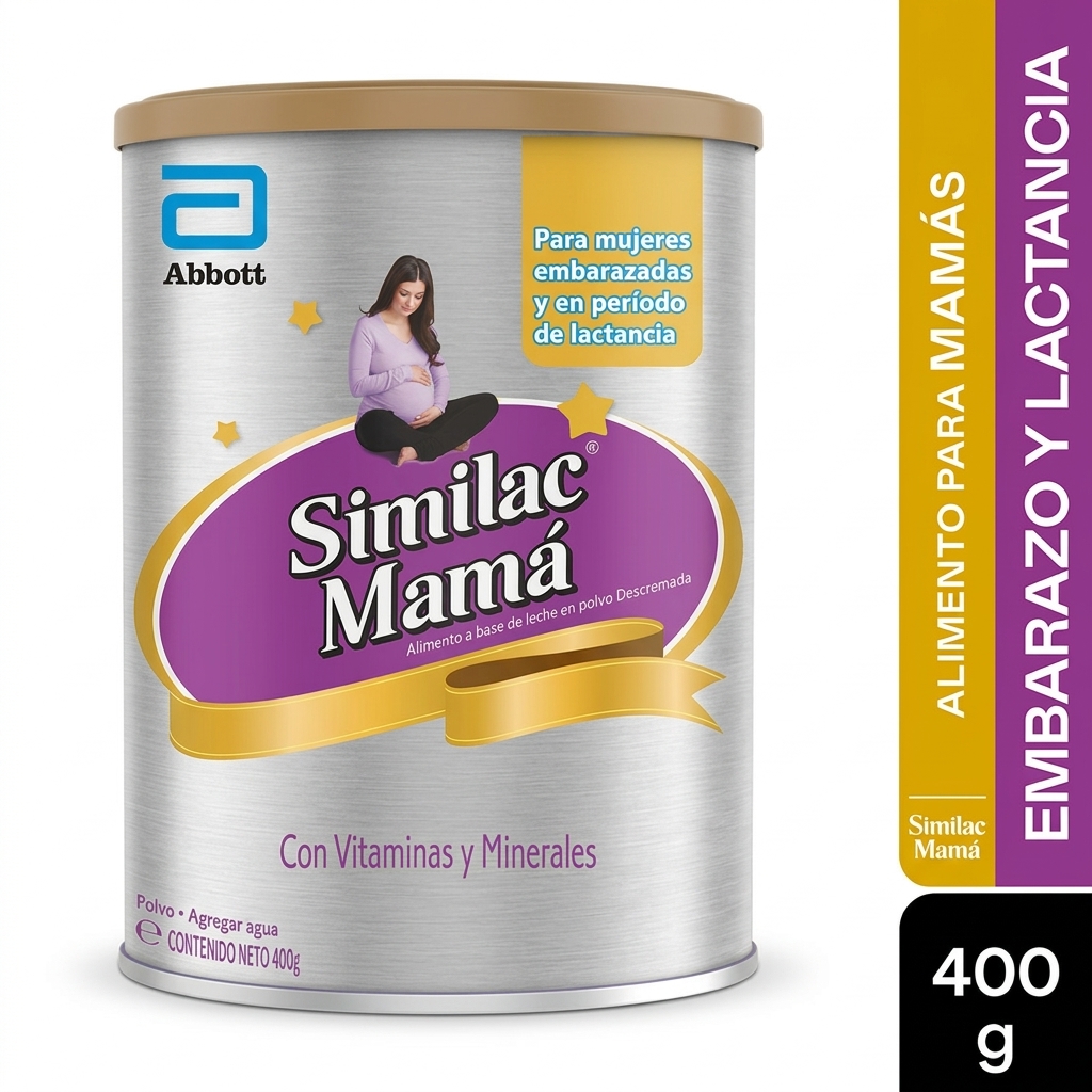 Fórmula Similac Mamá Para Madres Gestantes Y Lactantes Lata X 400gr - Imagen 8