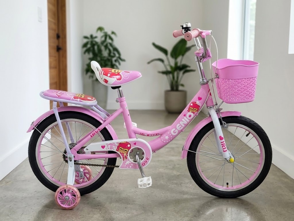 Bicicleta 16 Pulgadas Niña 5-8 Años Juguete Infantil Bebe - Imagen 3