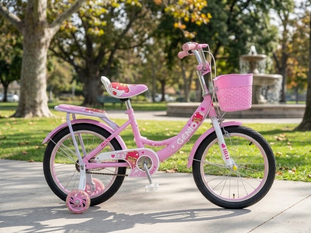 Bicicleta 16 Pulgadas Niña 5-8 Años Juguete Infantil Bebe - Imagen 8