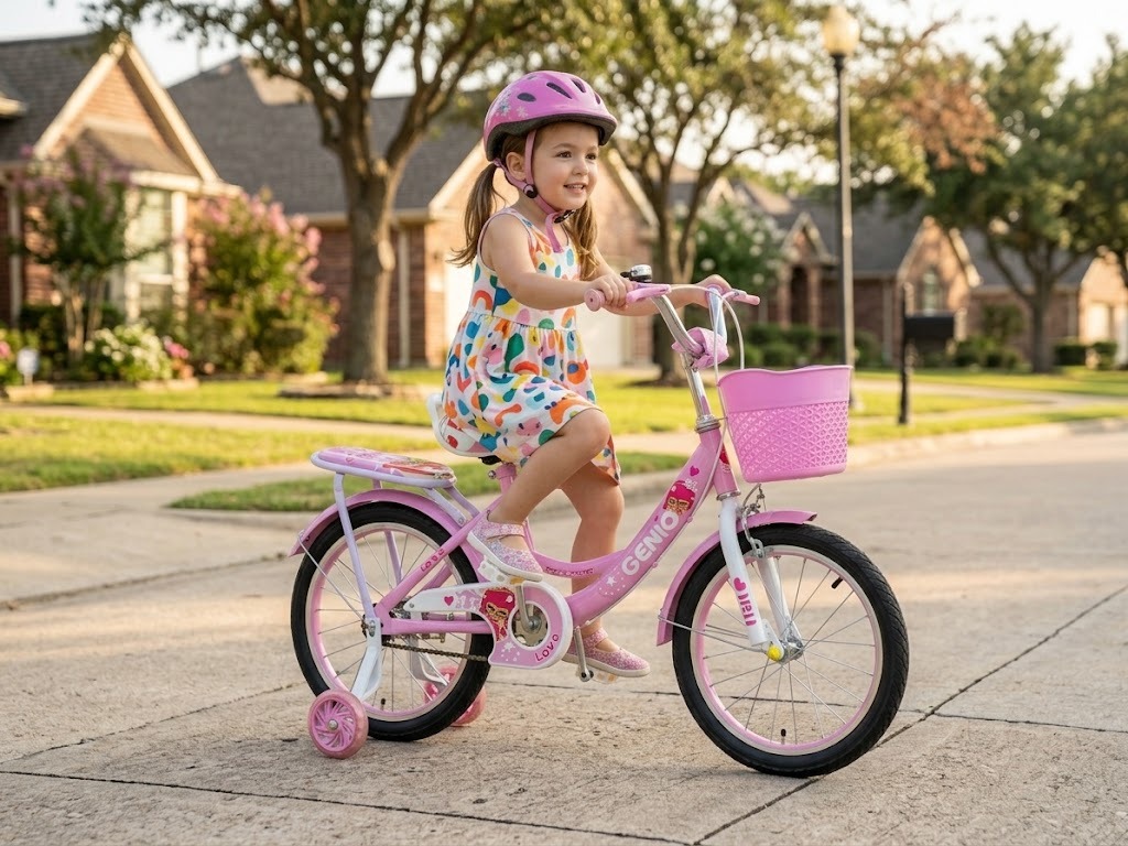 Bicicleta 16 Pulgadas Niña 5-8 Años Juguete Infantil Bebe - Imagen 10