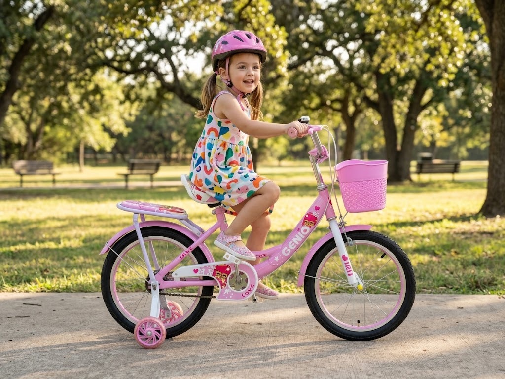 Bicicleta 16 Pulgadas Niña 5-8 Años Juguete Infantil Bebe - Imagen 9