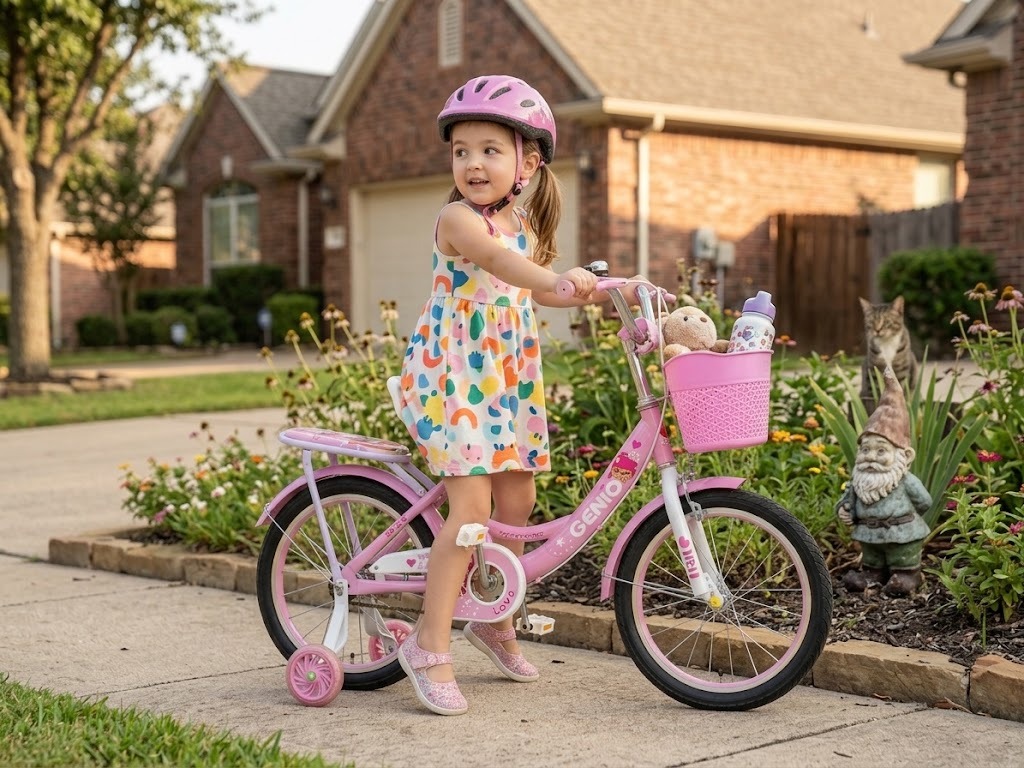 Bicicleta 16 Pulgadas Niña 5-8 Años Juguete Infantil Bebe - Imagen 11