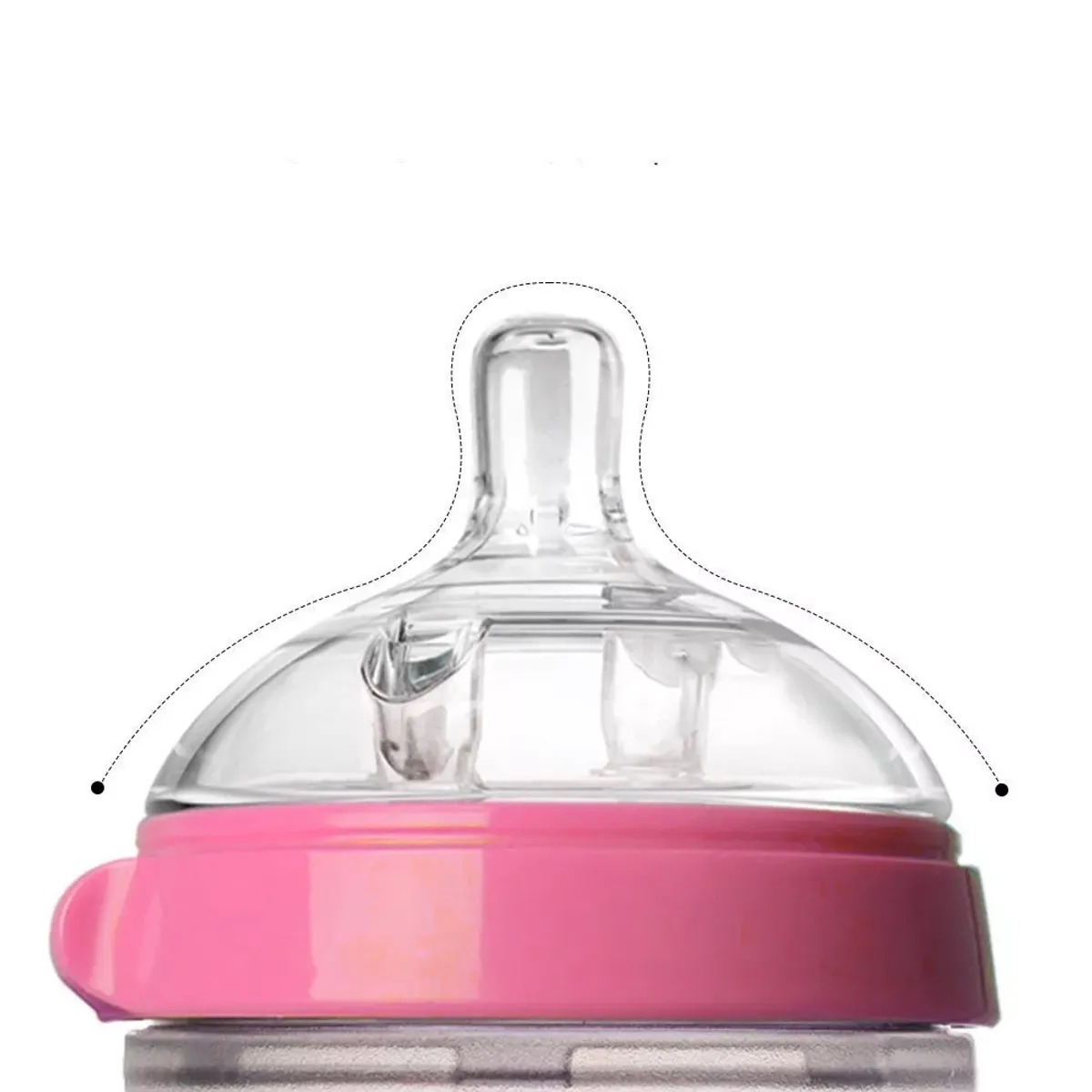 Tetero 5 Onzas Bebe Anti Gases Anti Cólicos Biberón Silicona - Imagen 2