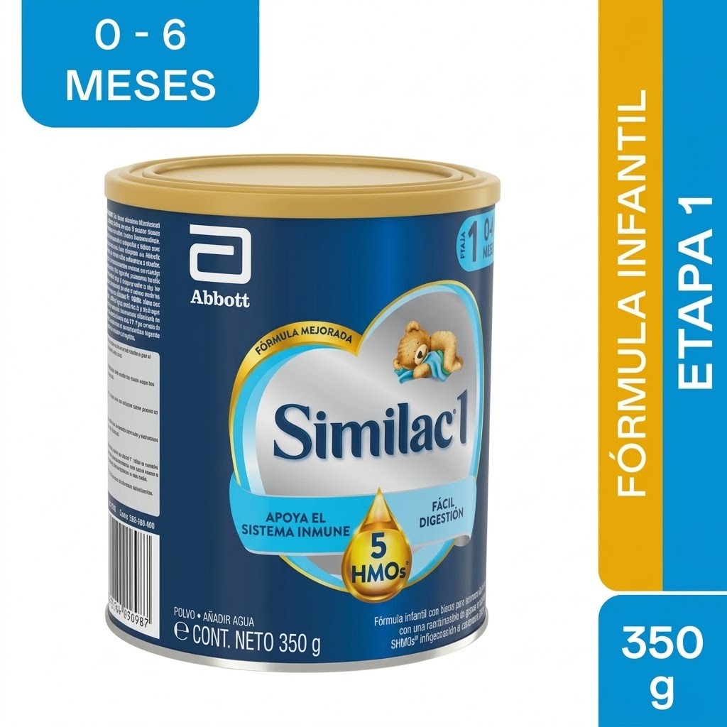 Fórmula Infantil Etapa 1 Similac 0-6 Meses Lata X 350gr - Imagen 11