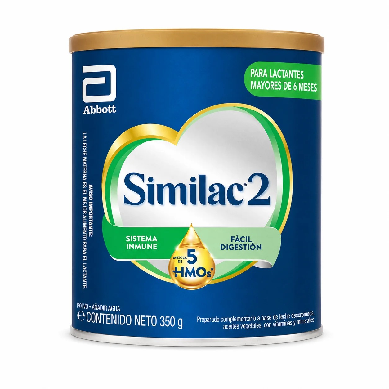Fórmula Infantil Similac 2 Etapa 2 Lata X 350gr - Imagen 5