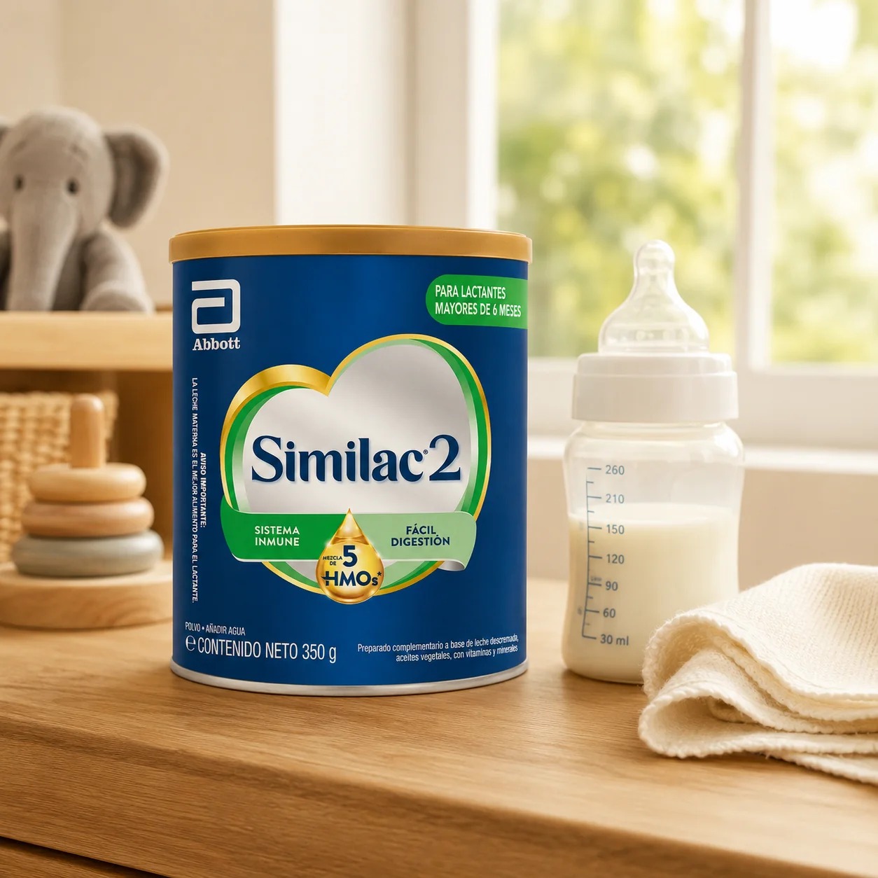 Fórmula Infantil Similac 2 Etapa 2 Lata X 350gr - Imagen 9