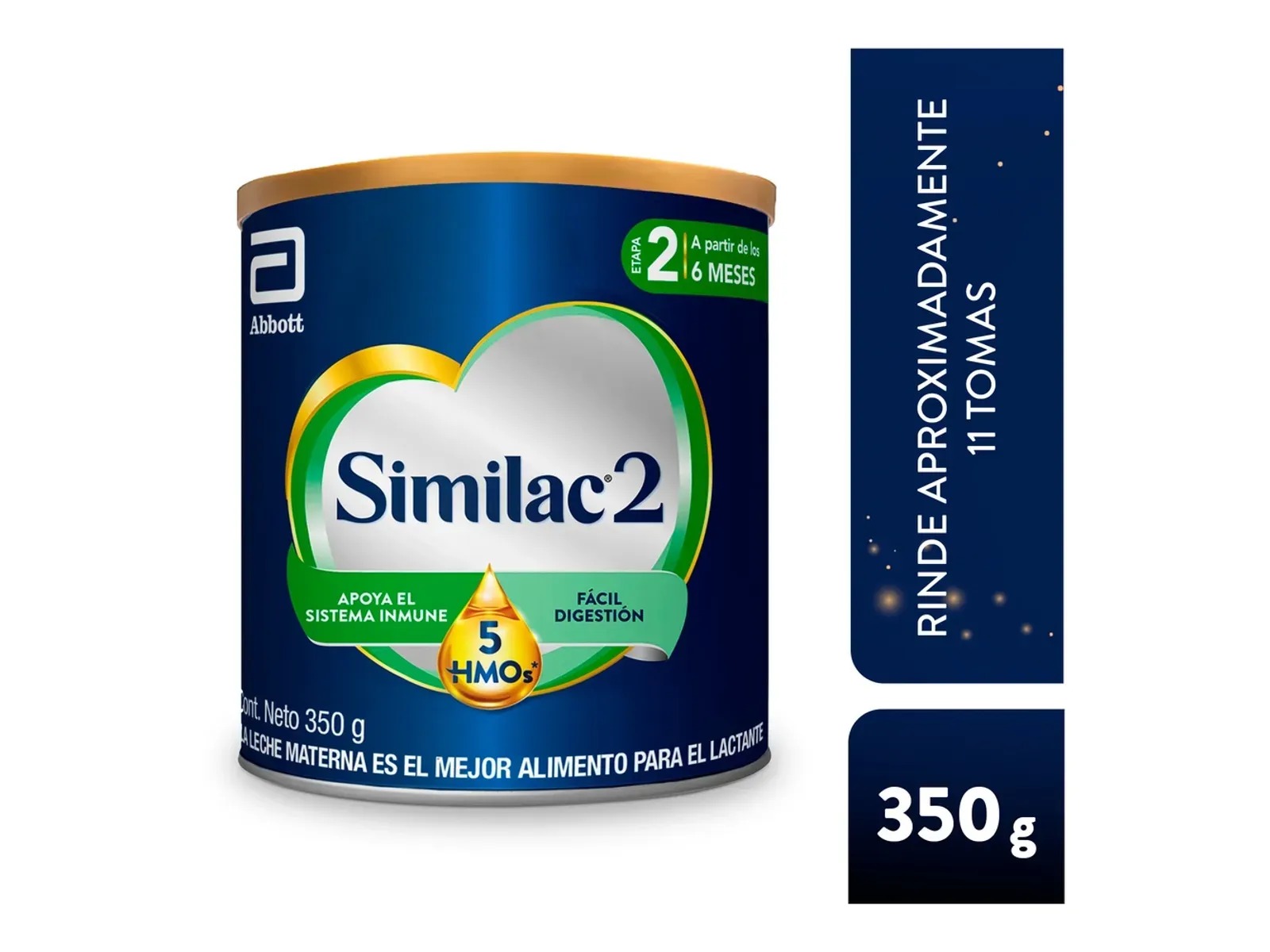Fórmula Infantil Similac 2 Etapa 2 Lata X 350gr - Imagen 4