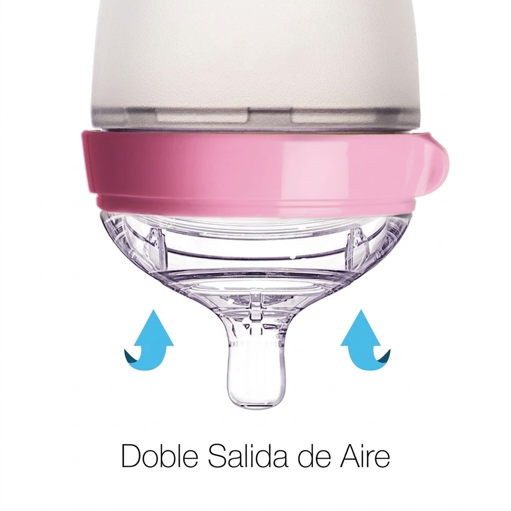 Tetero 5 Onzas Bebe Anti Gases Anti Cólicos Biberón Silicona - Imagen 18