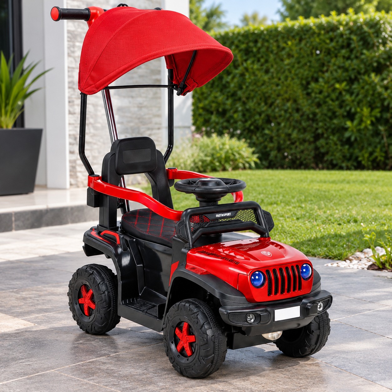 Carro Montable Bebe Paseador Musica Juguete Control 1-5 JEEP - Imagen 11