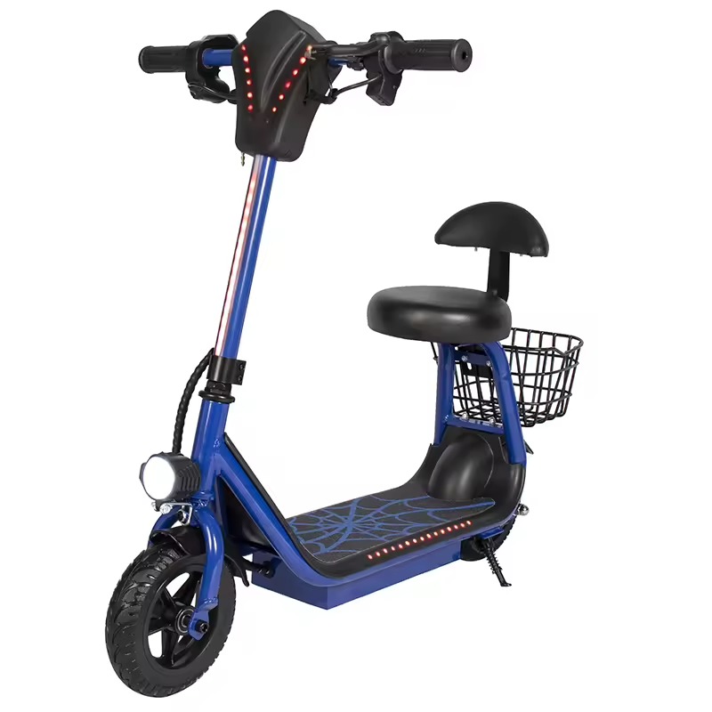 Scooter Motoneta Infantil Luces Unisex Azul - Imagen 5